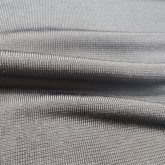 Vintage J. Crew bodycon dress black size medium classic style silky thick - Picture 8 of 16